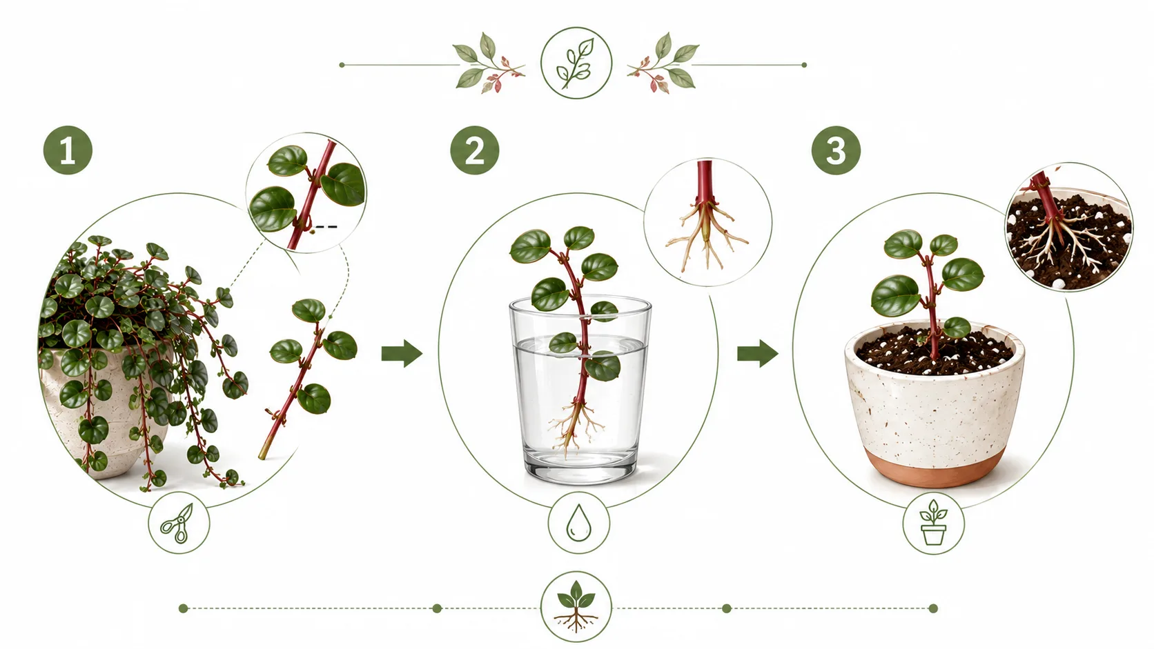 ruby cascade peperomia