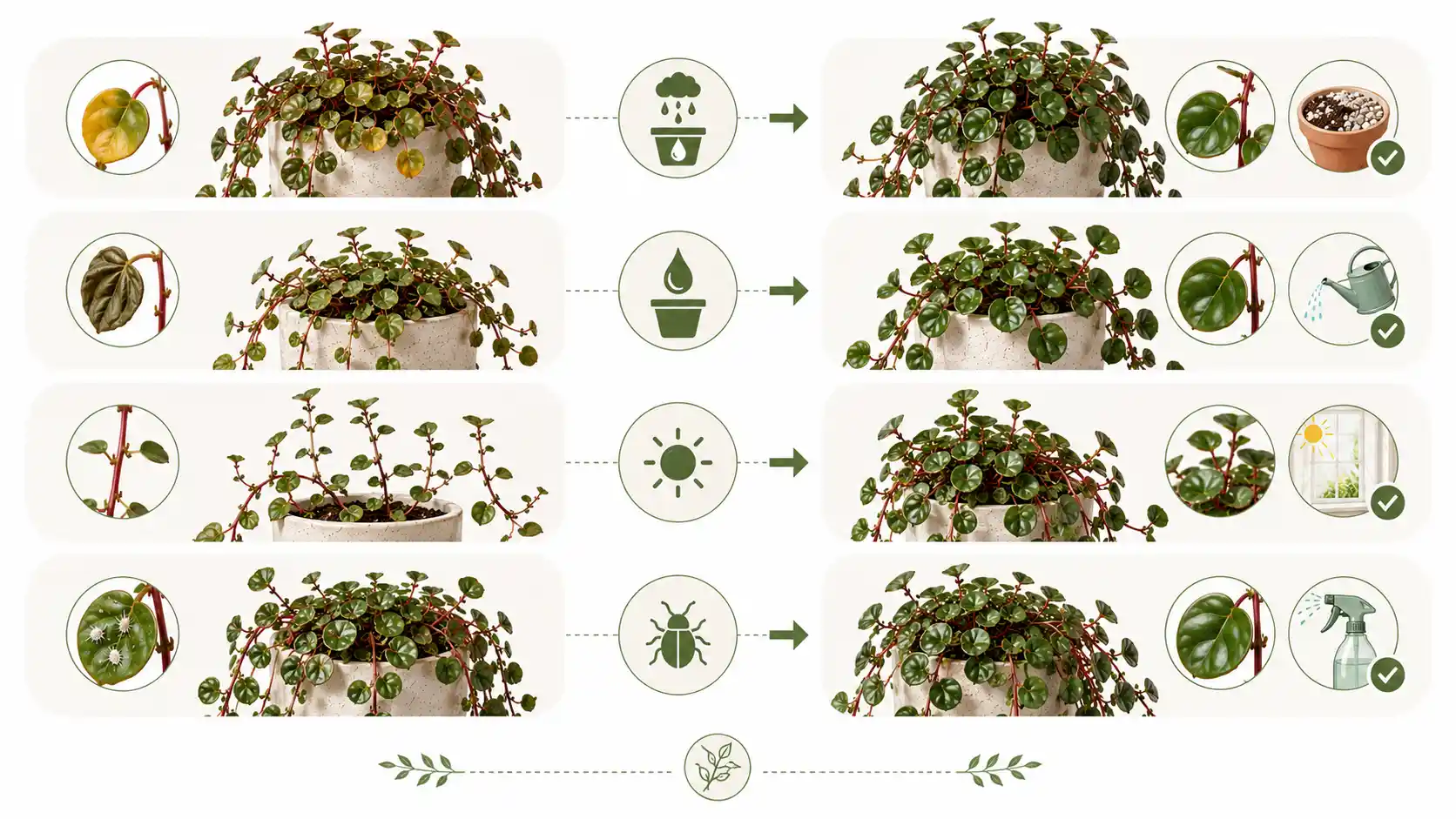 ruby cascade peperomia