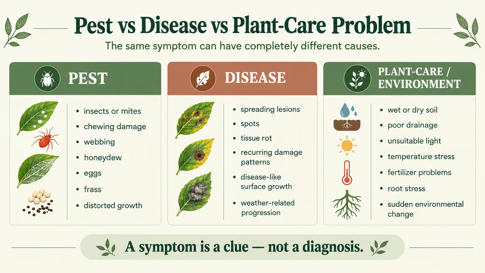 garden problems and pests hub