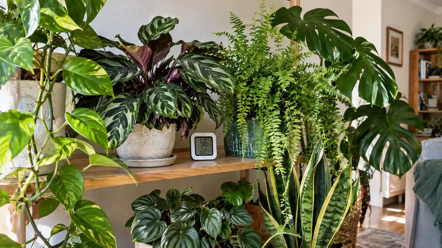 humidity chart houseplant