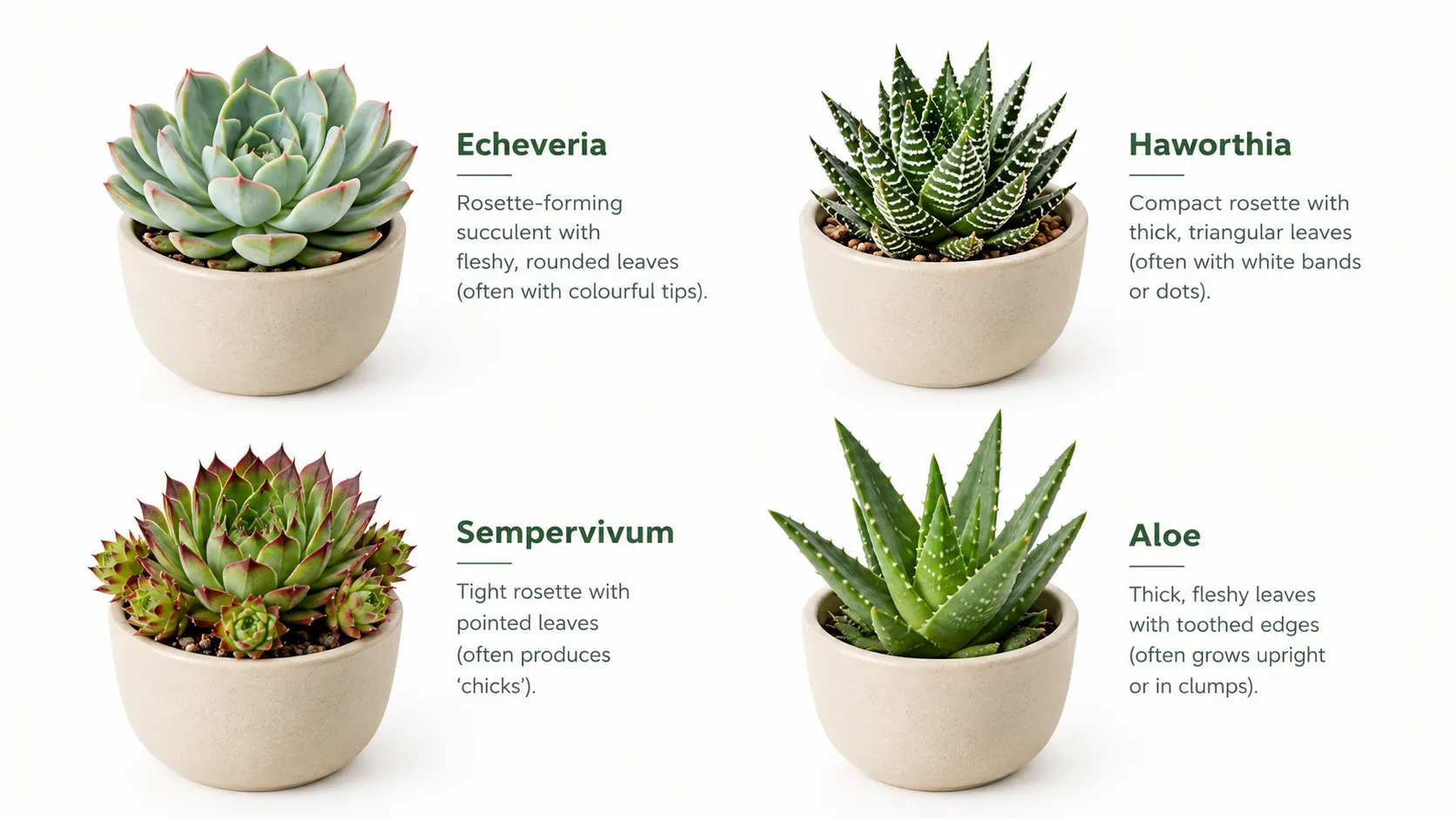 succulent care and id
