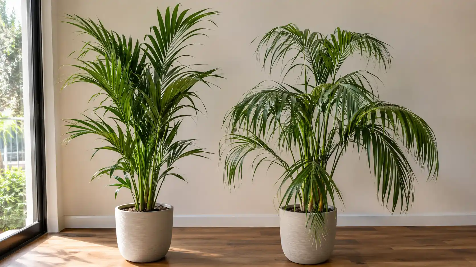 types of indoor palm plants