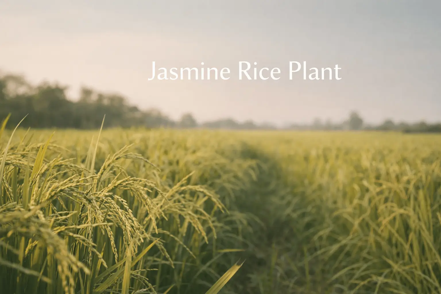 jasmine rice plant