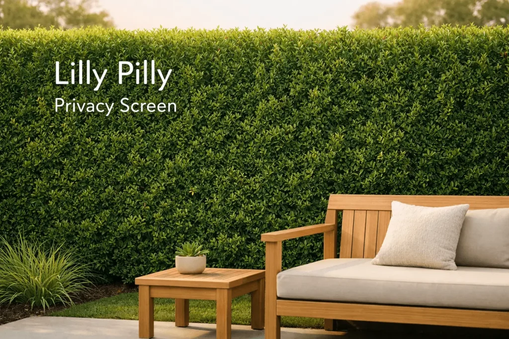 lilly pilly privacy screen
