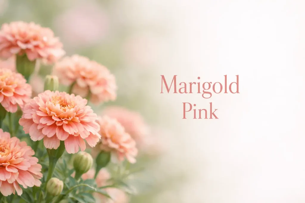 marigold pink