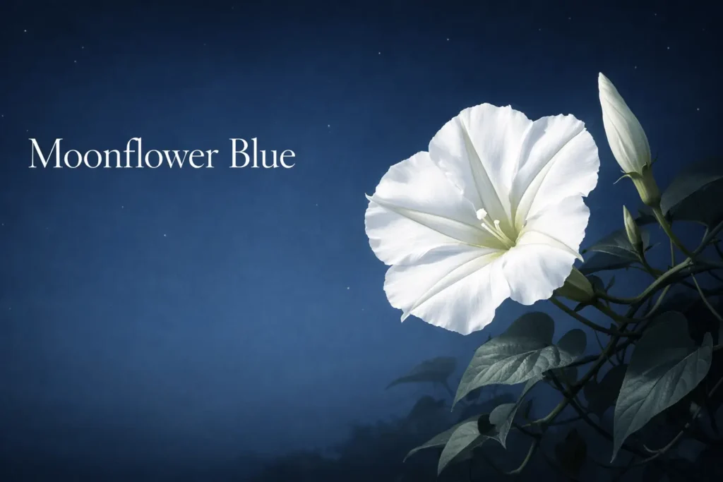 moonflower blue