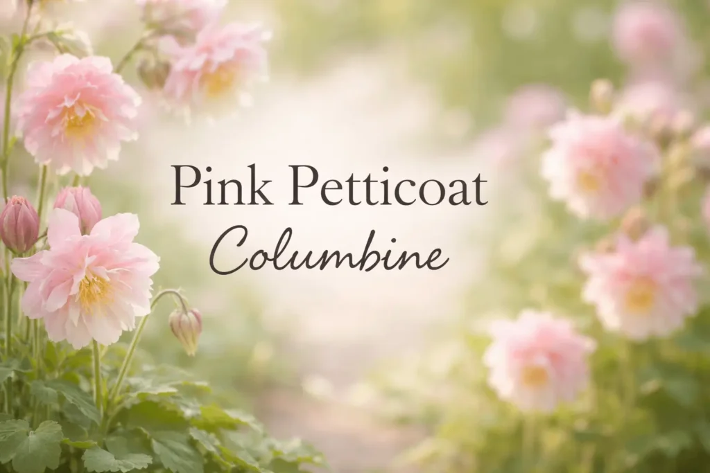 pink petticoat columbine