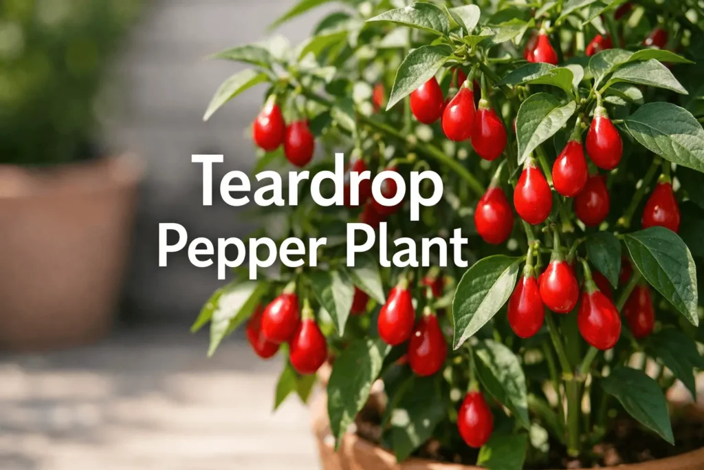 teardrop pepper plant