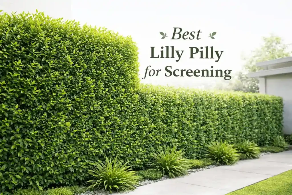 best lilly pilly for screening