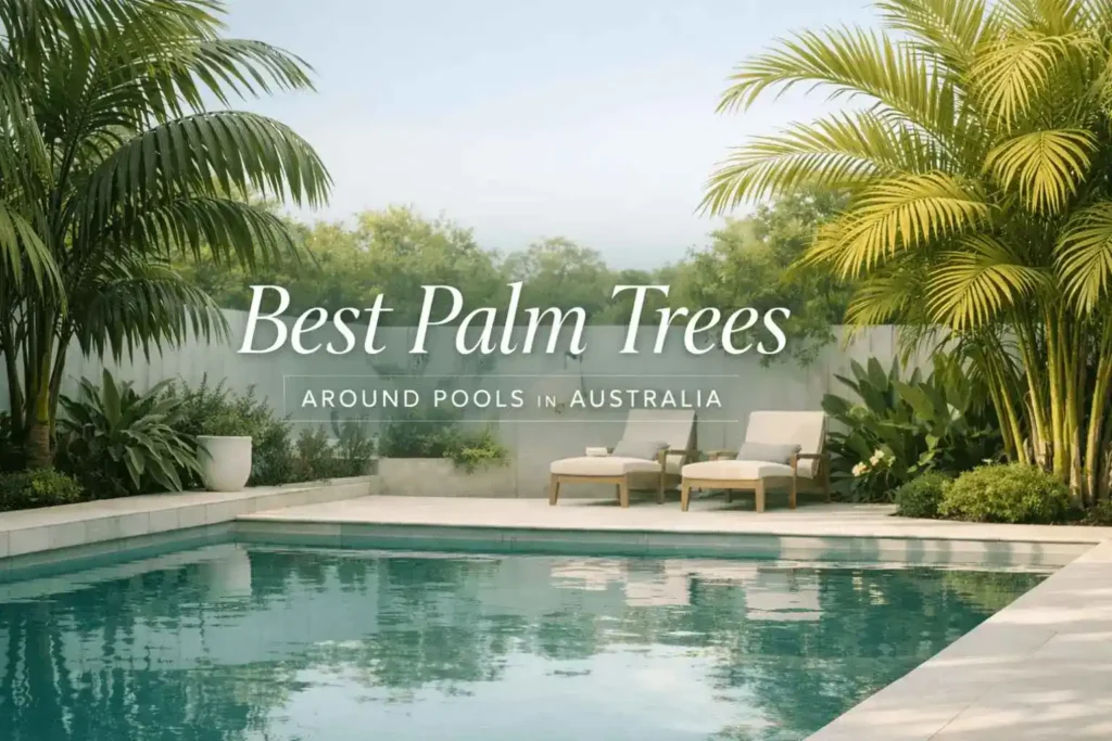 best palm trees around pools australia