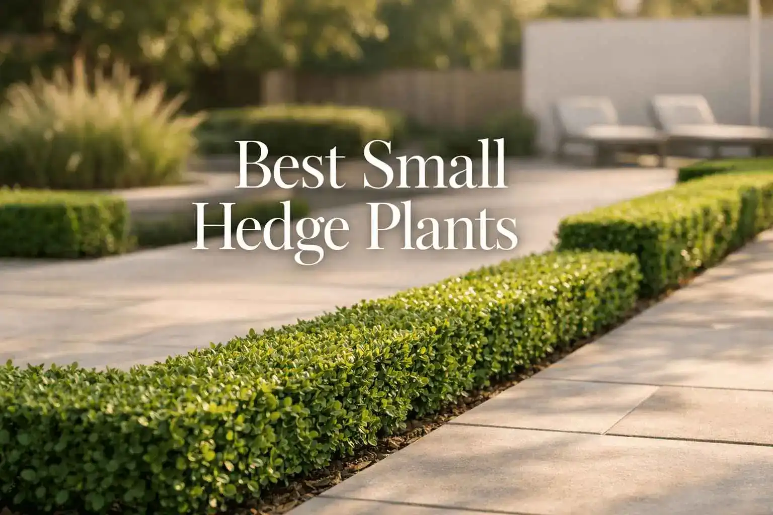 best small hedge plants