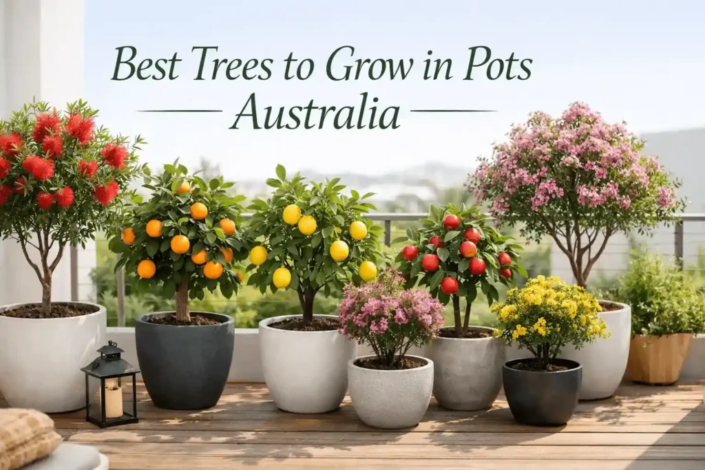best trees to grow in pots australia