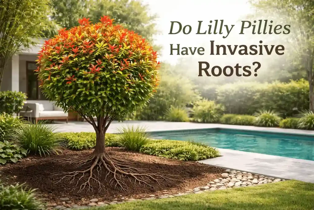 do lilly pillies have invasive roots