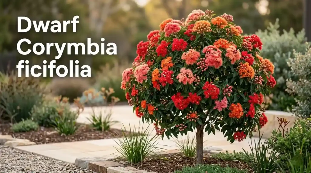 dwarf corymbia ficifolia