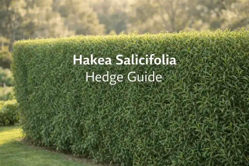 hakea salicifolia hedge