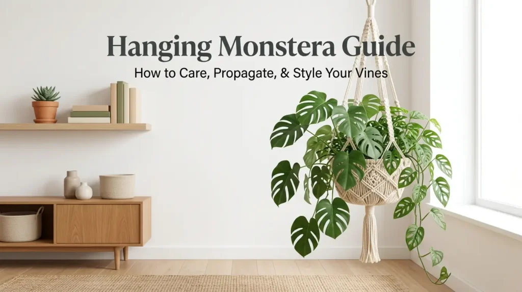 hanging monstera