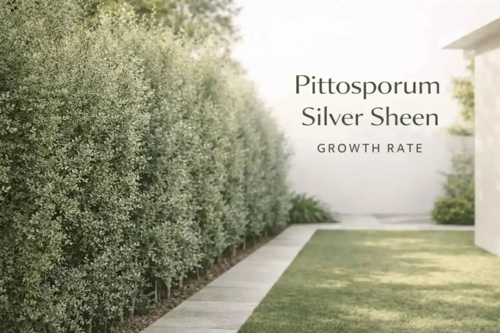 pittosporum silver sheen growth rate