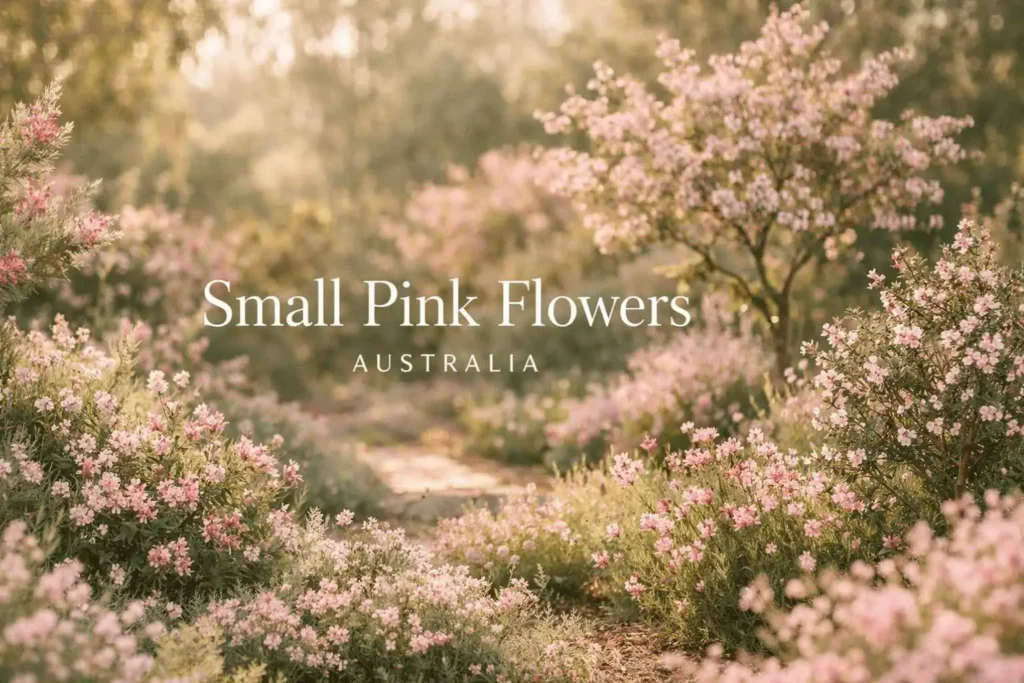 small pink flowers australia