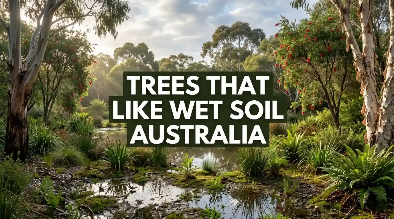 trees that like wet soil australia