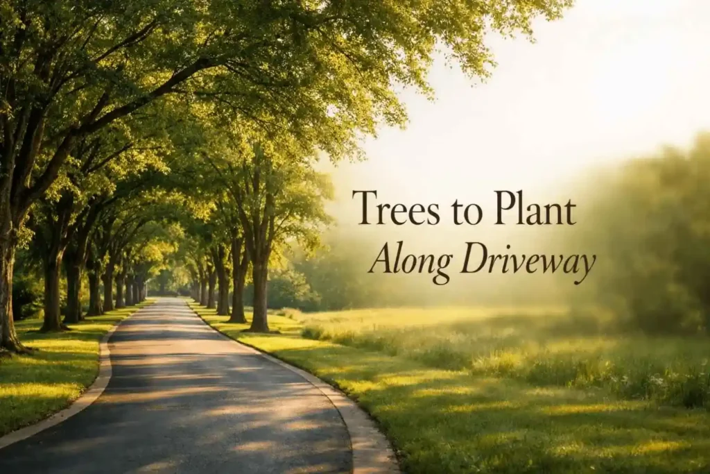 trees to plant along driveway