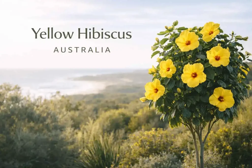 yellow hibiscus australia