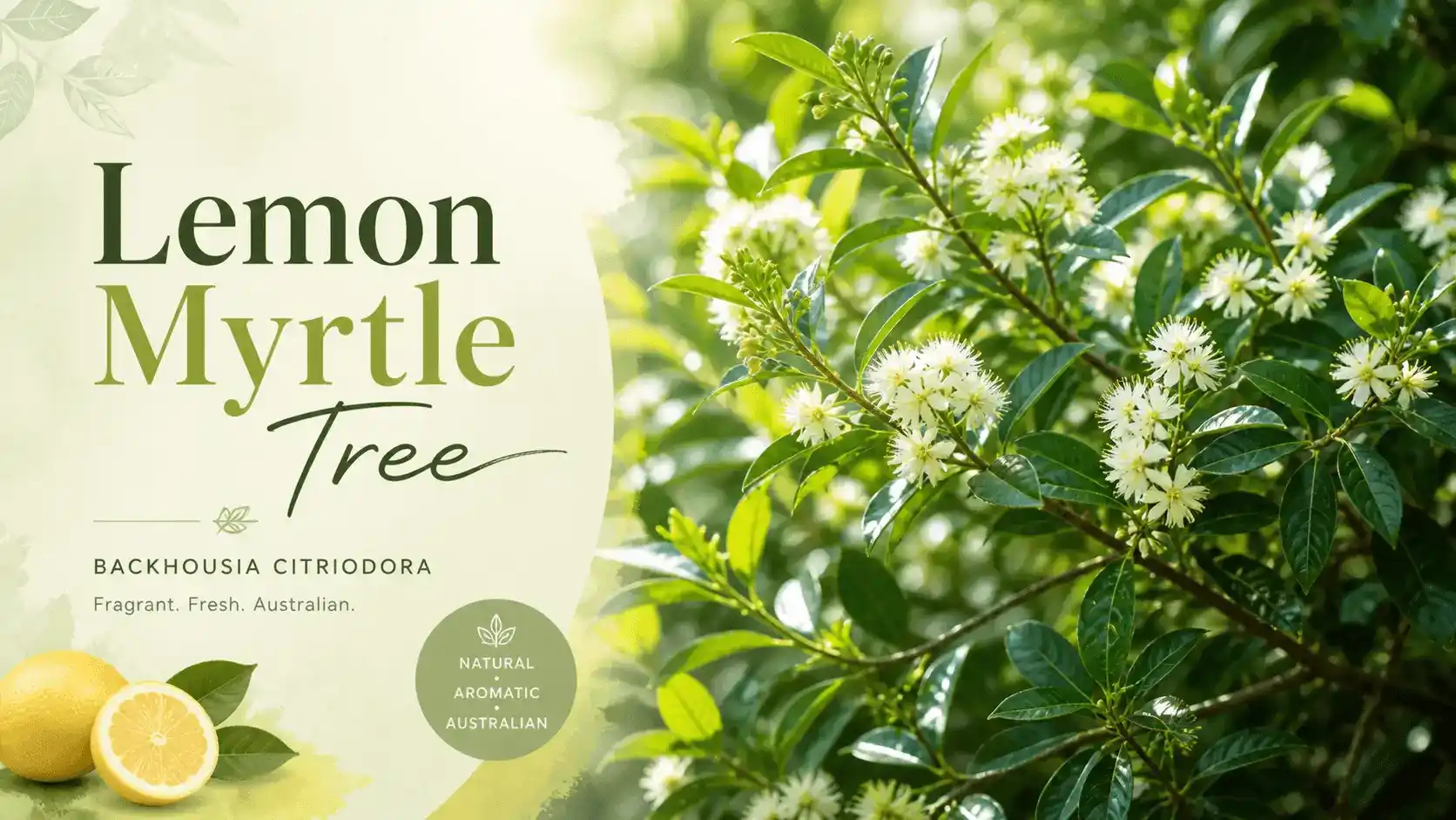 lemon myrtle tree