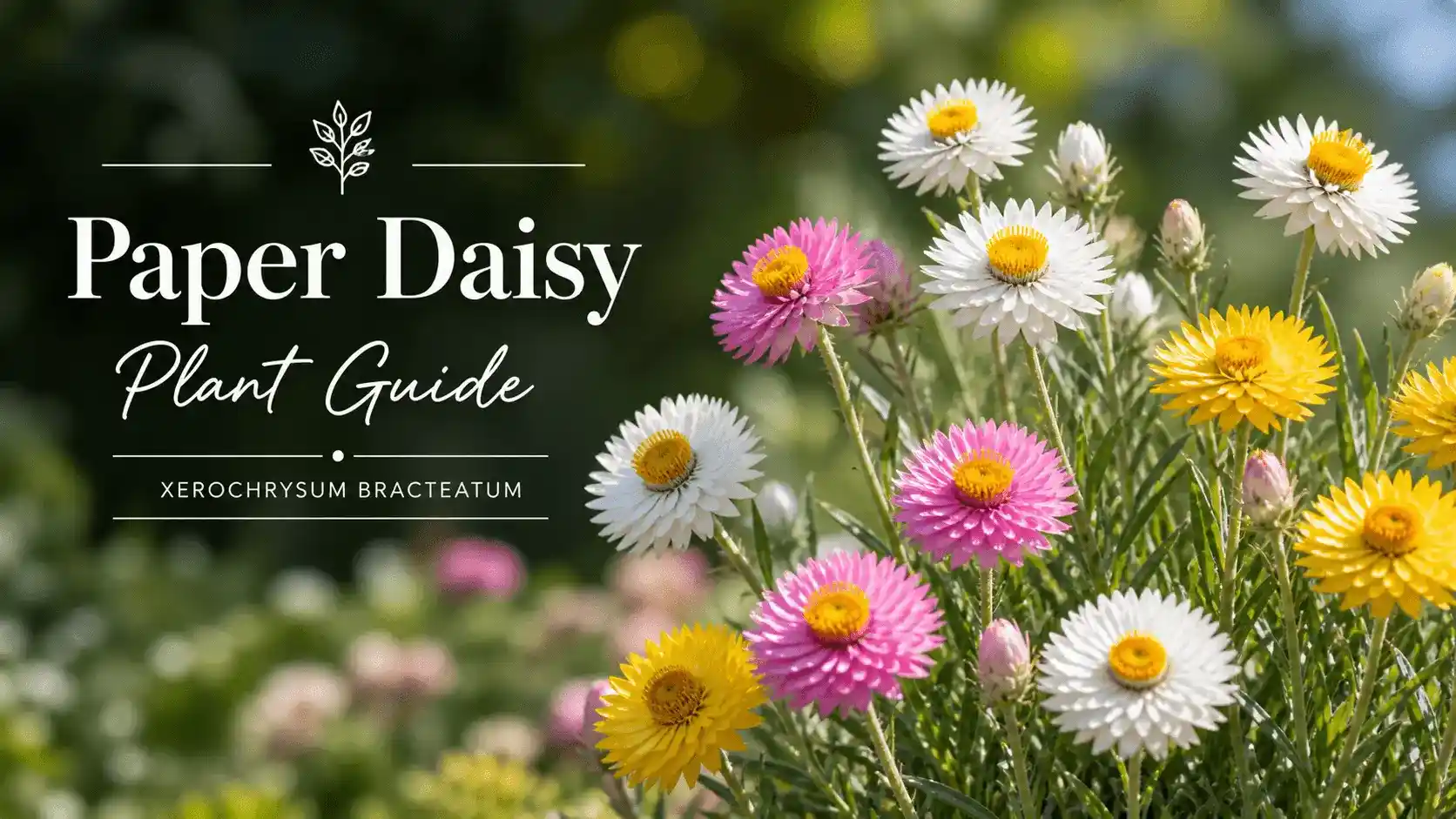 paper daisy plant