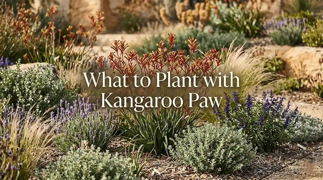 what to plant with kangaroo paw