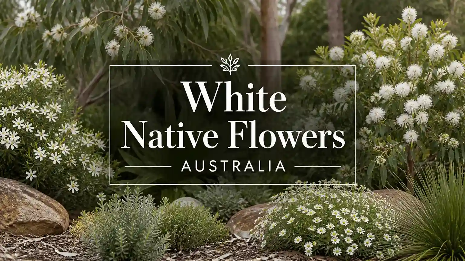 white native flowers australia
