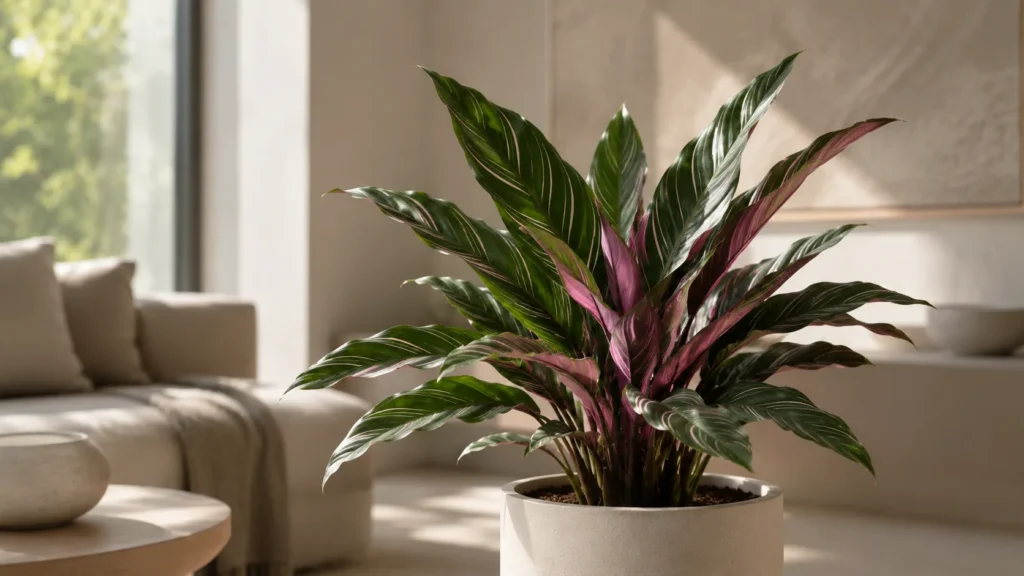 calathea majestica white star