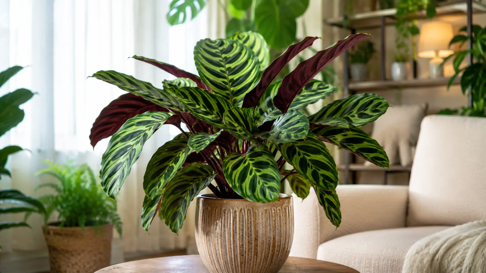calathea zebrina care