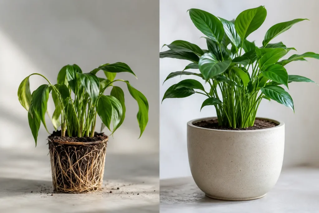 does pot size affect how fast a plant grows