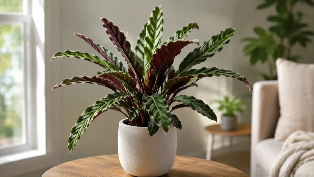 furry feather calathea care