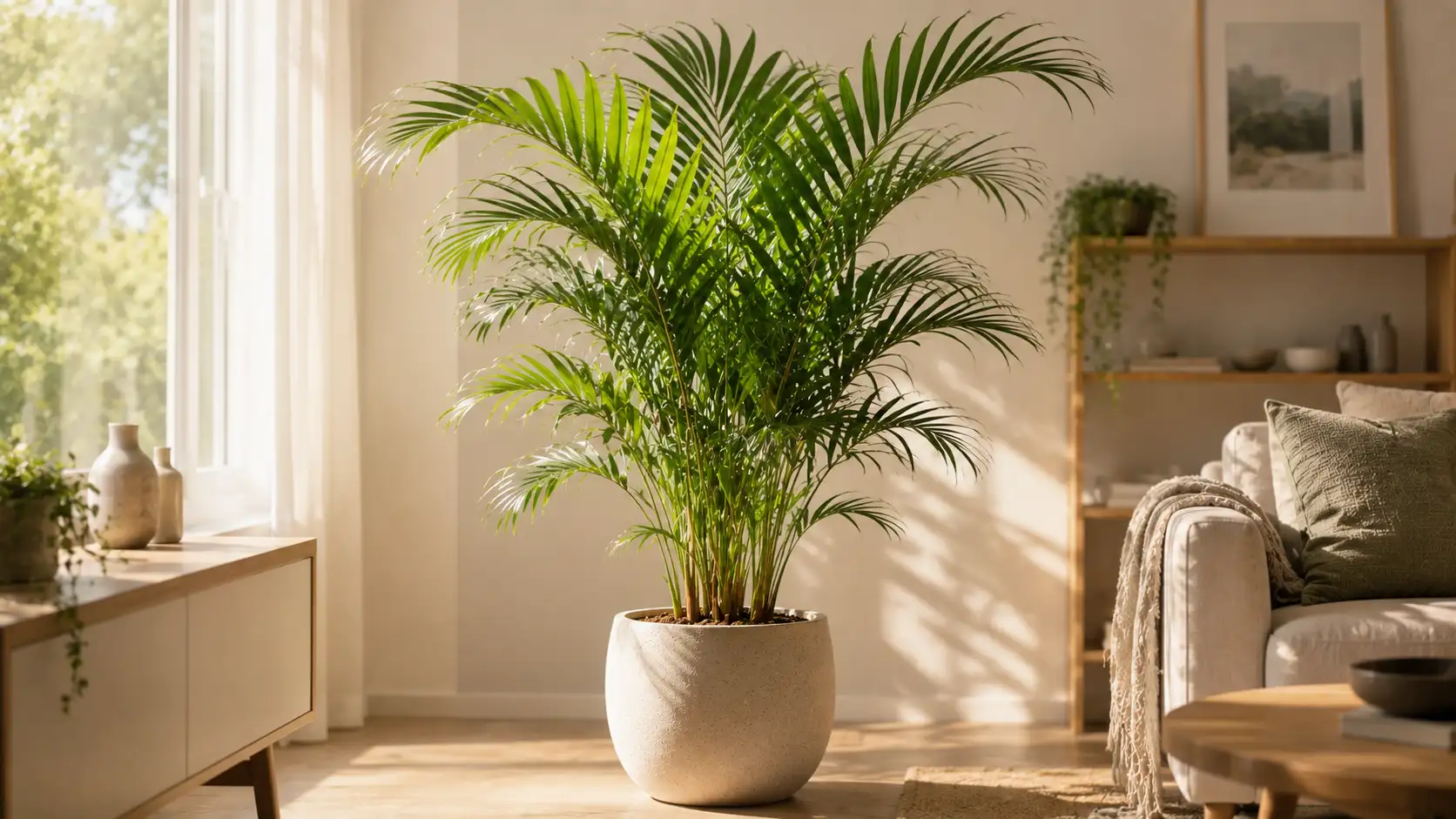 how to take care of areca palm