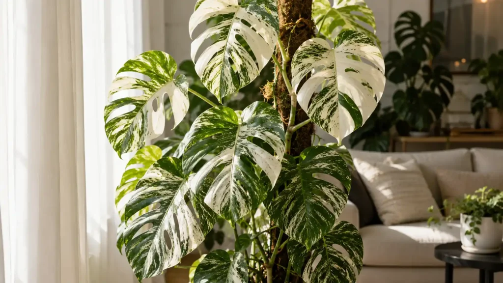 variegated monstera deliciosa