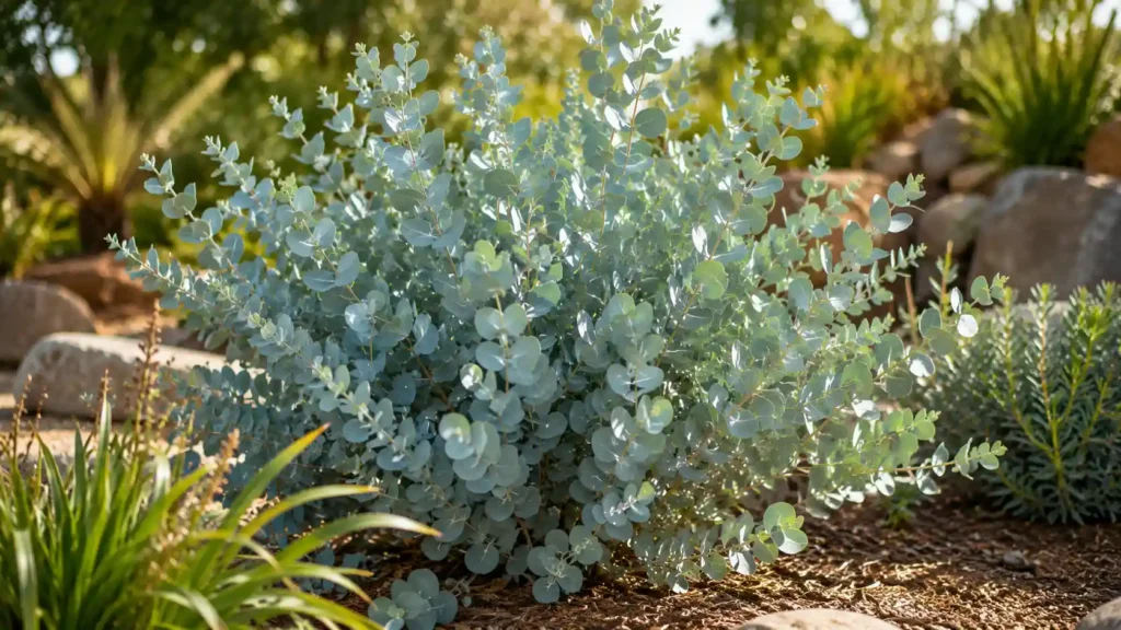 baby blue eucalyptus plant