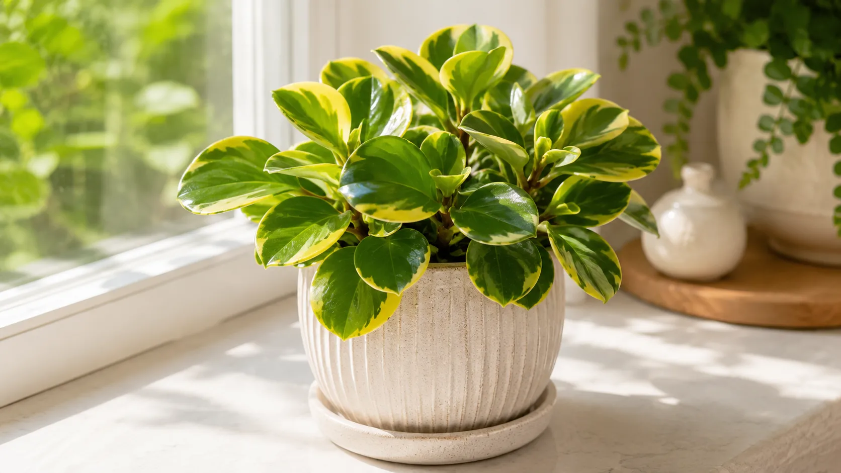 citrus twist peperomia