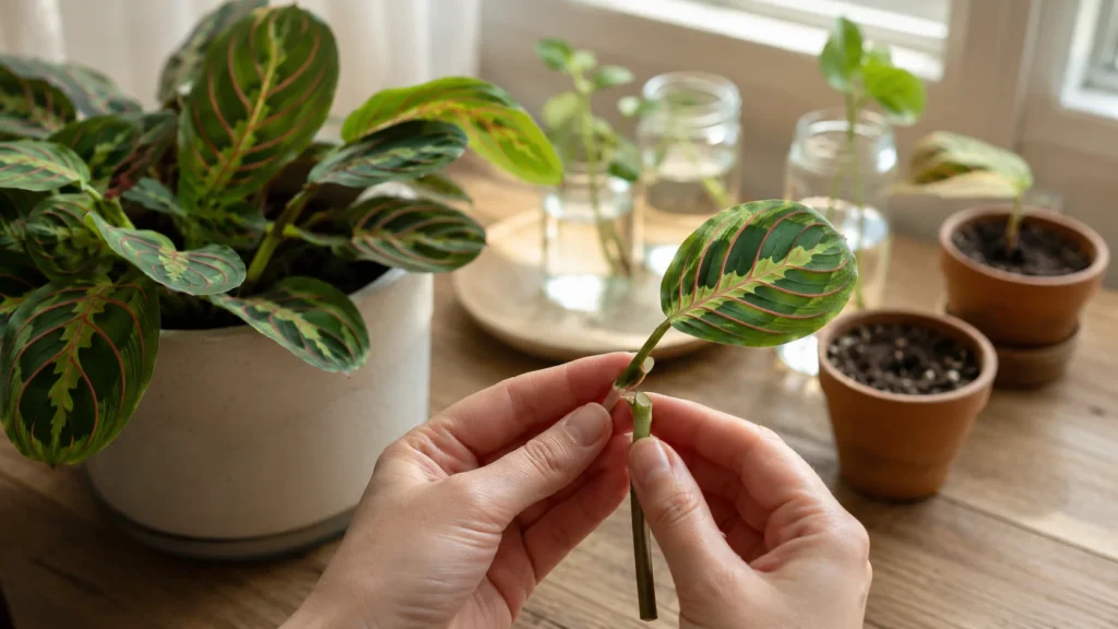 how to propagate a prayer plant