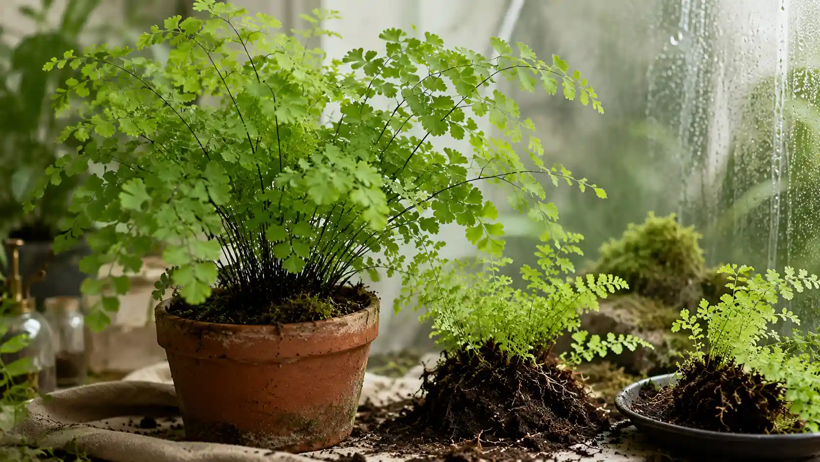 how to propagate maidenhair fern
