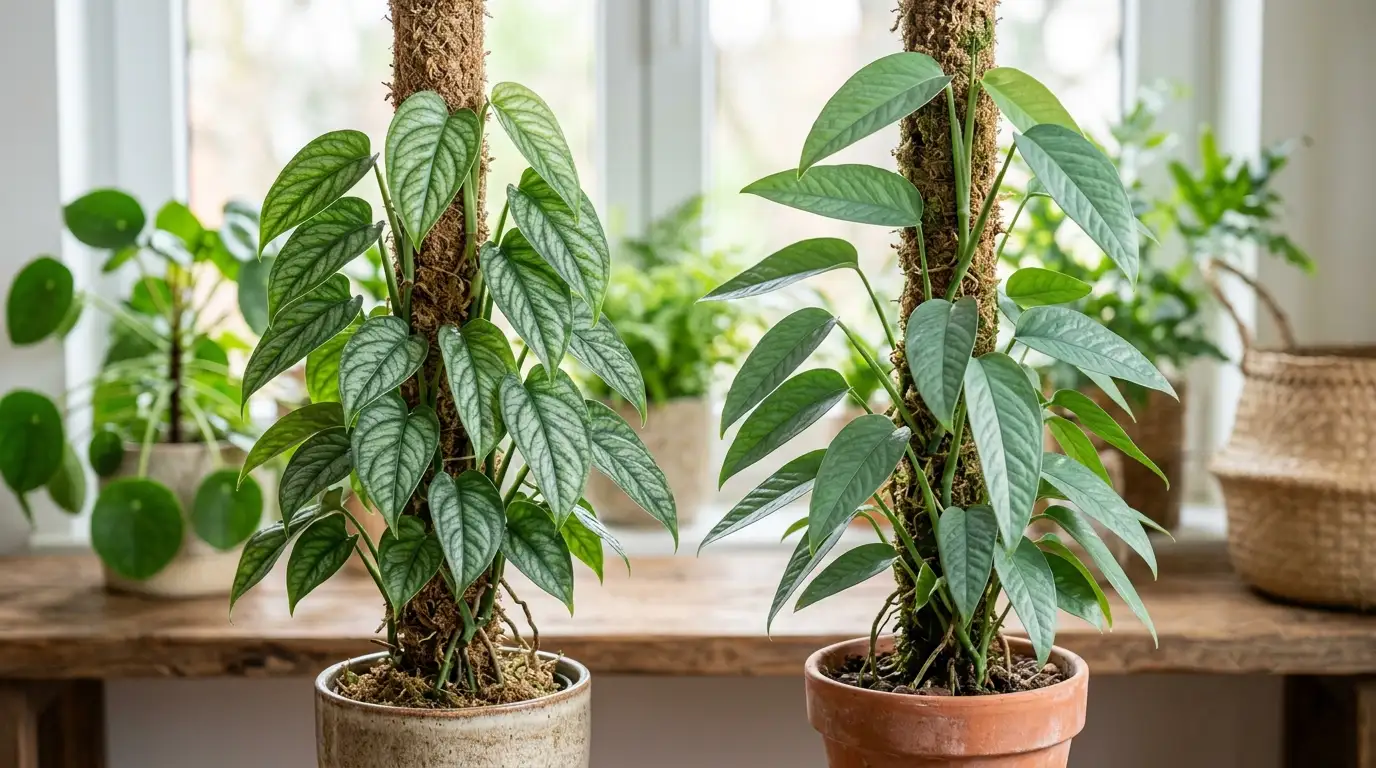 monstera siltepecana vs cebu blue
