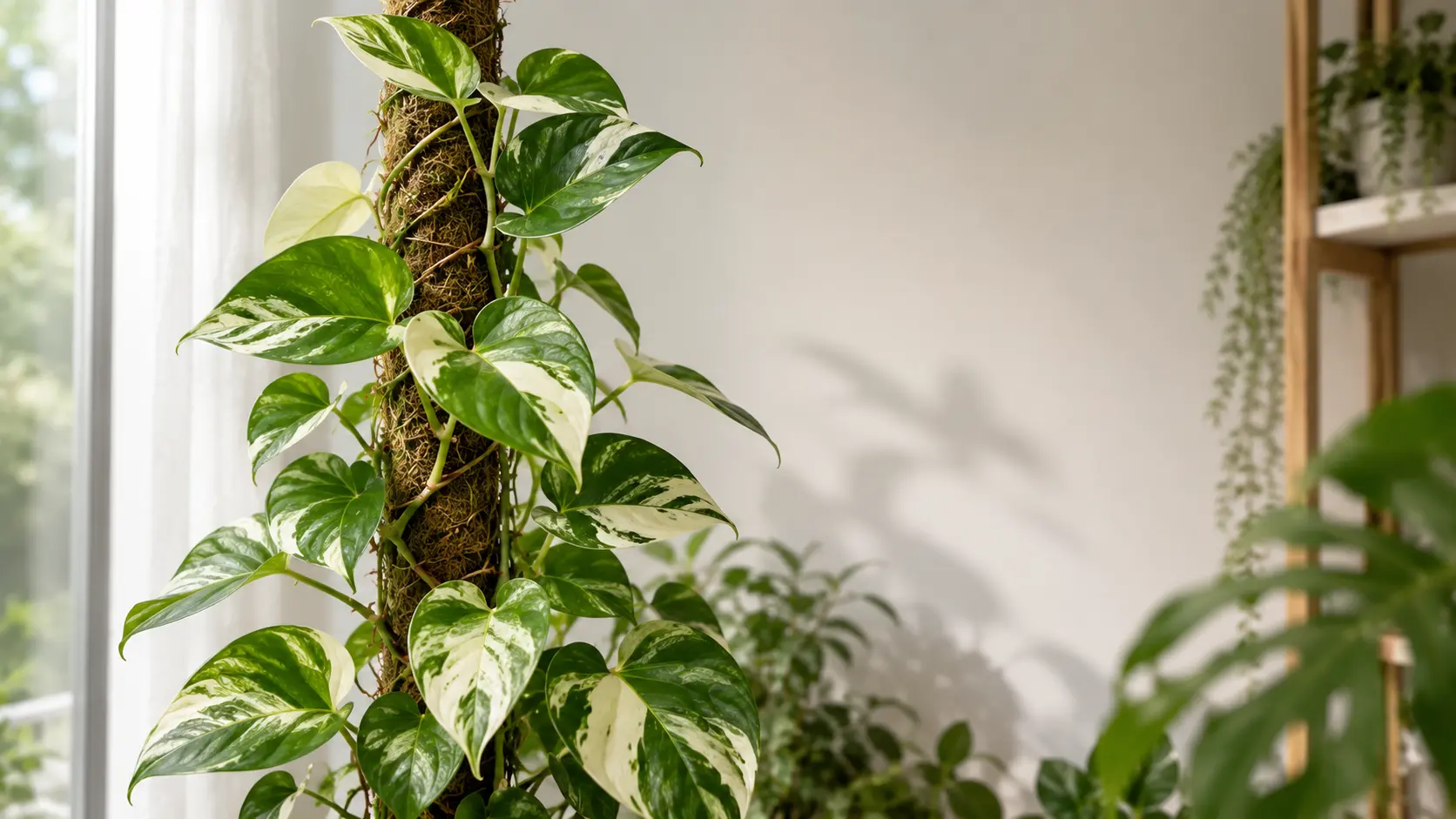 njoy pothos climbing