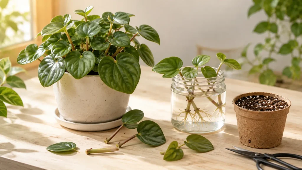 peperomia leaf propagation