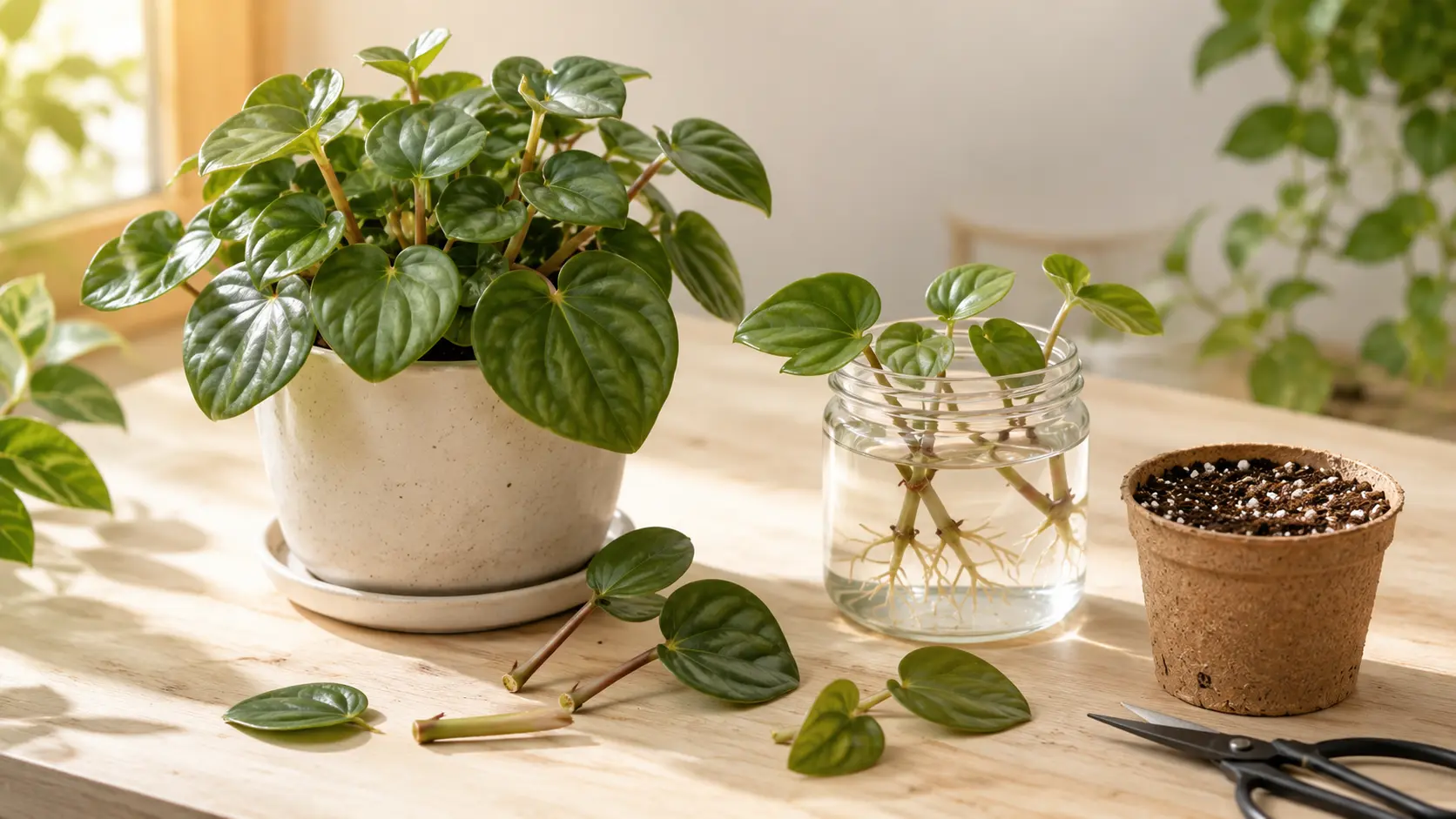 peperomia leaf propagation