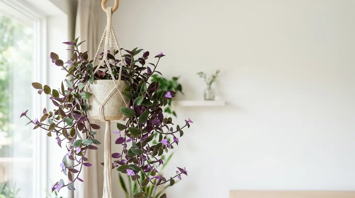 purple bridal veil plant