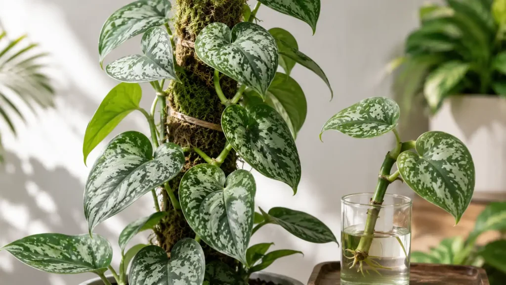 silver satin pothos propagation