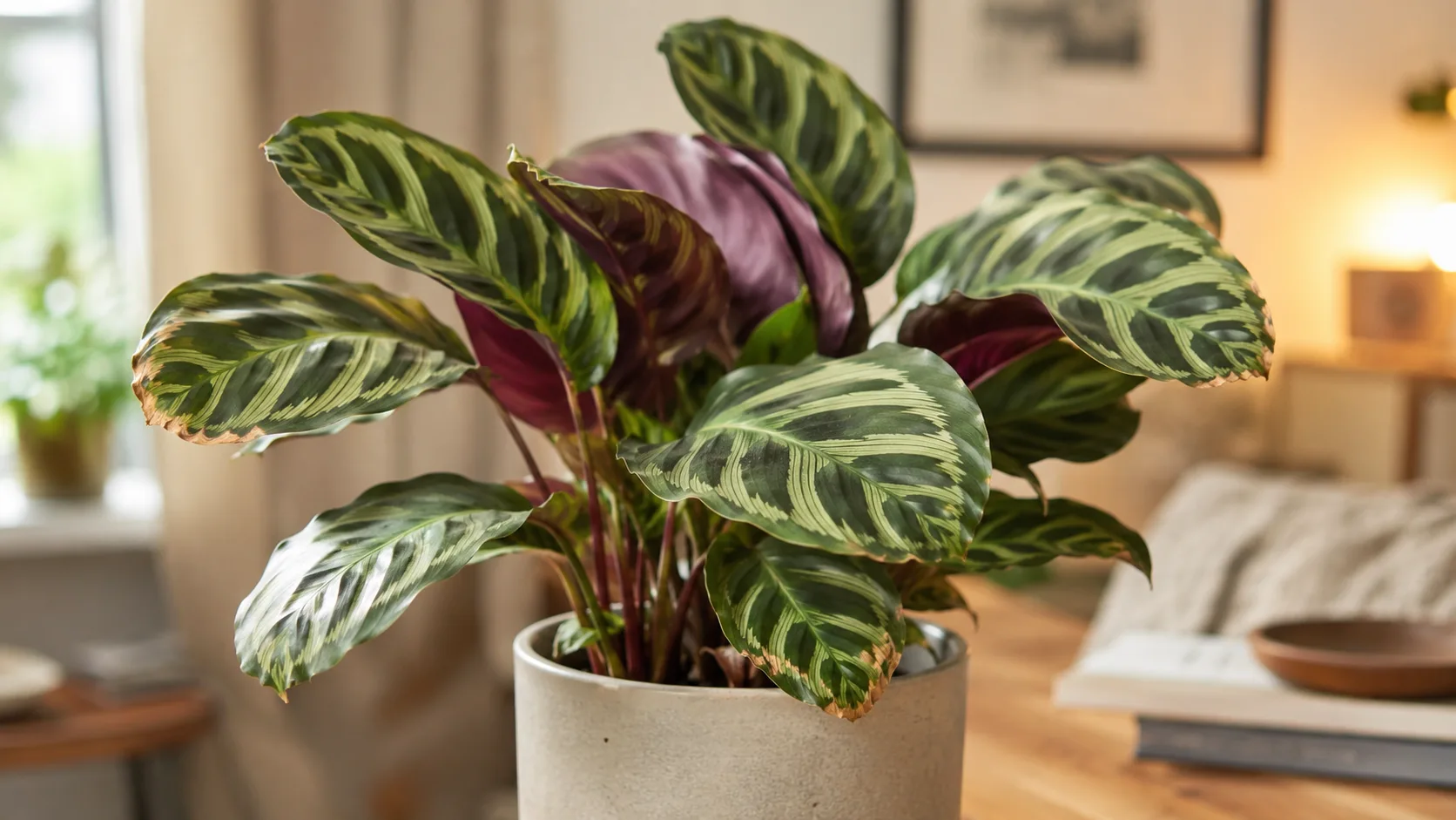 calathea brown leaf tips