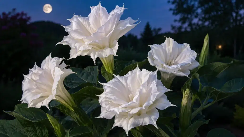 datura ballerina white