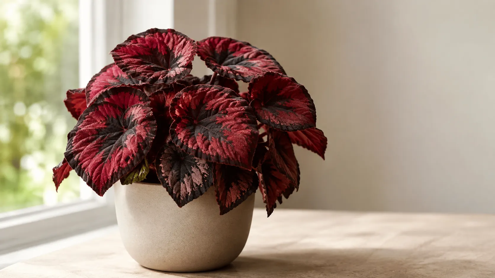 red kiss begonia